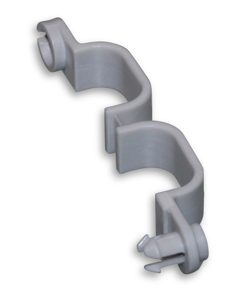 Suspension clip PA6 f/nipple tube D22 KV-D/EV-EU